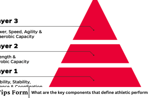 What are the key components that define athletic performance?